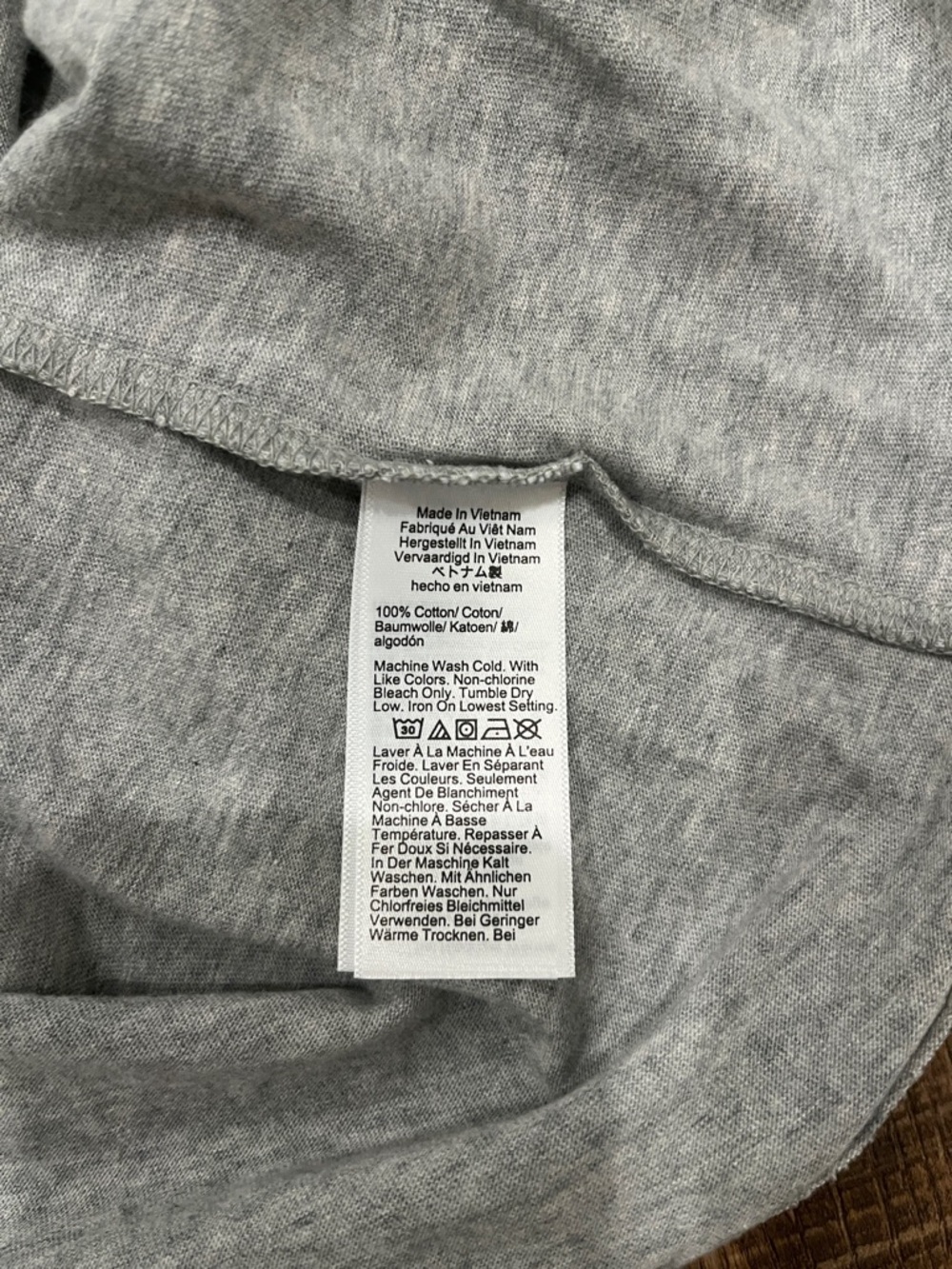 J. Crew Light Gray Vintae Jersey Tank Medium - Picture 3 of 4